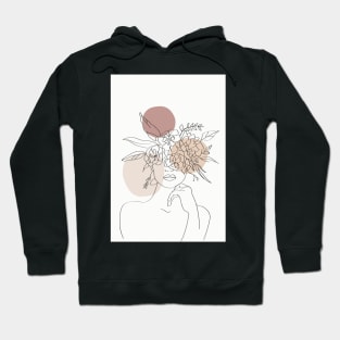 Abstract Woman Hoodie